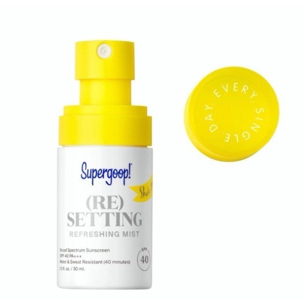 Supergoop! (Re)setting Refreshing Mist, 1 fl oz - SPF 40 NEW & SEALED